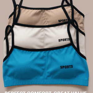 Sports Bras -  Sleek Support - 03-Piece Bundle